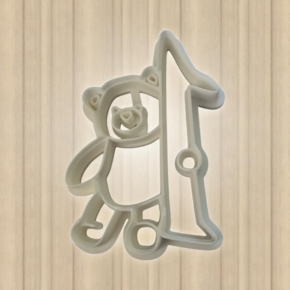 Baby's 1st Birthday cookie cutter